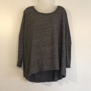 Old navy 3/4 length sleeve T-shirt gray